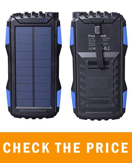 RAVPower 25000mAh Solar Portable Charger