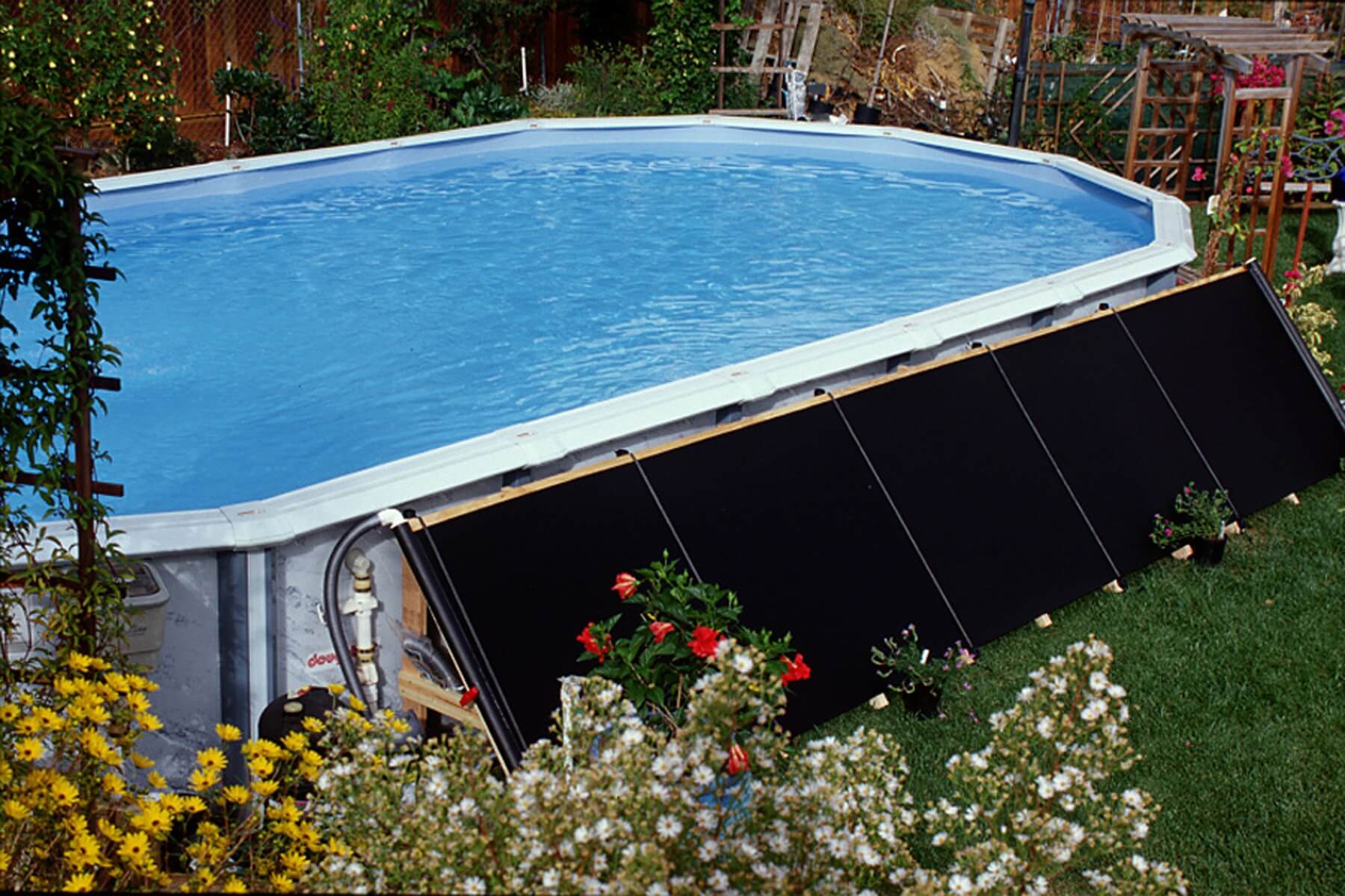 Solar Panels pool