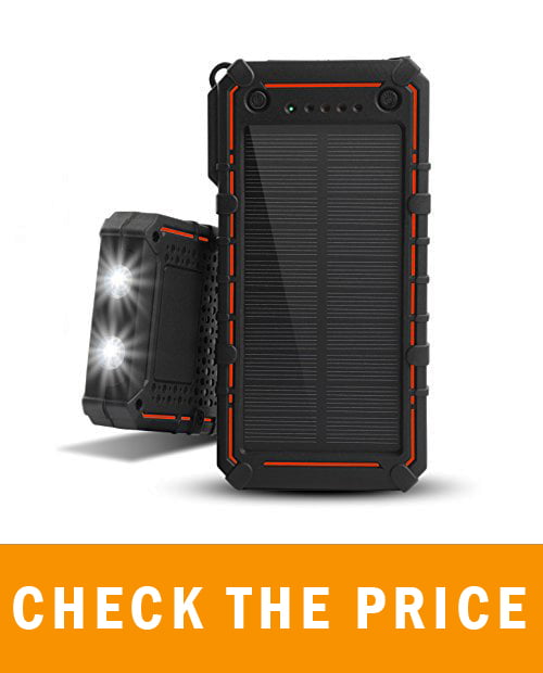 RAVPower 25000mAh Solar Portable Charger