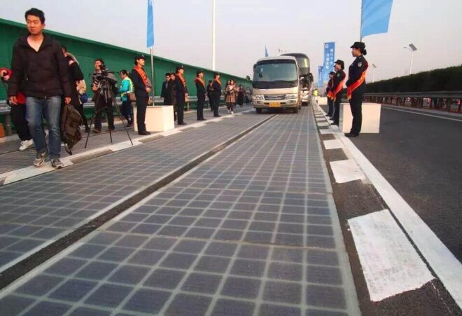 China’s ‘solar roadways