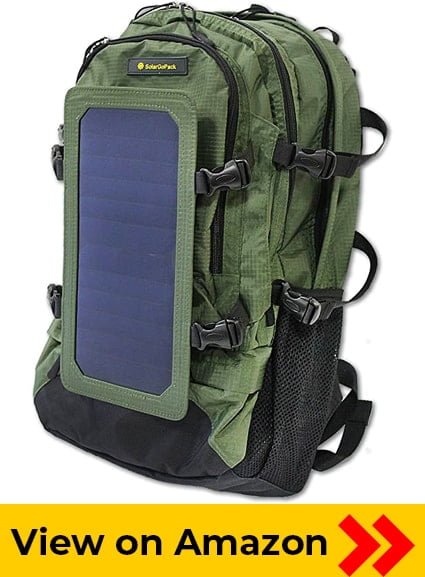 SolarGoPack Solar Powered Backpack