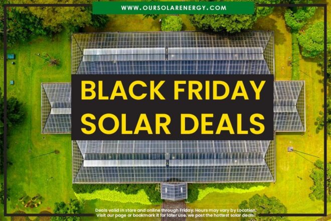 Black Friday & Cyber Monday Solar